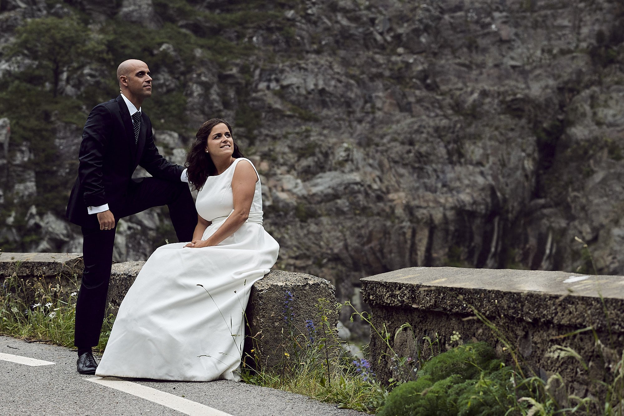 Post boda en la presa de La Cohilla