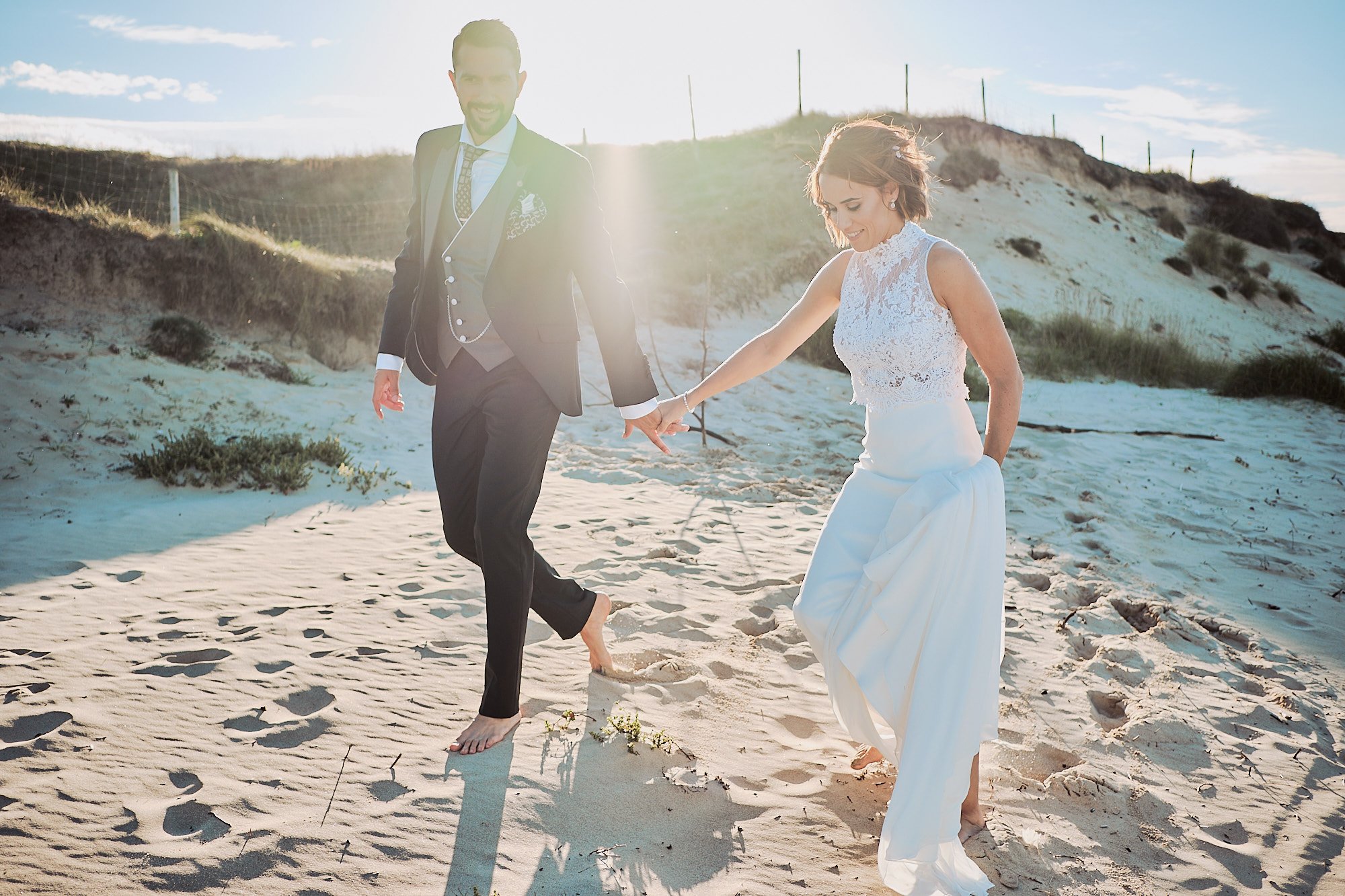 post boda en la playa de San vicente