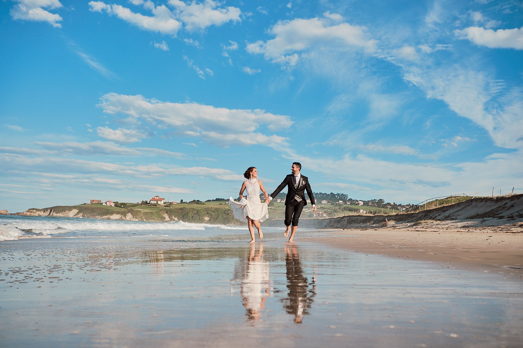 post boda en la playa de San vicente